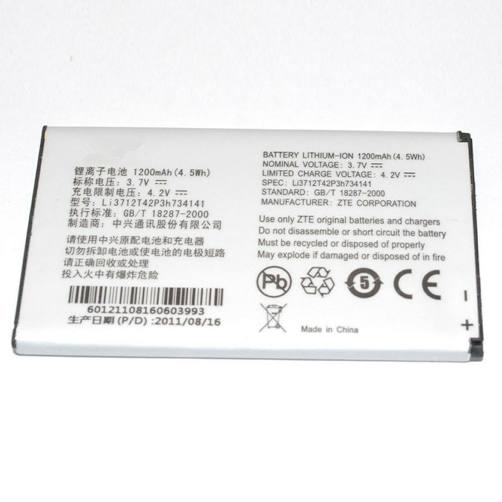 Batería para G719C-N939St-Blade-S6-Lux-Q7/zte-Li3712T42P3h734141